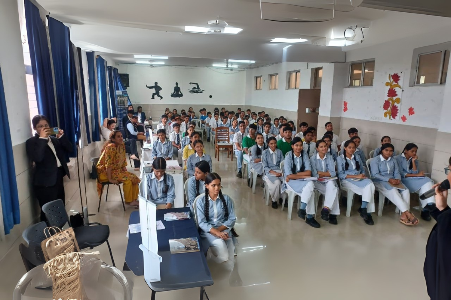 Igniting Futures: Career Fair at St. Mary’s Senior Secondary School, Indore