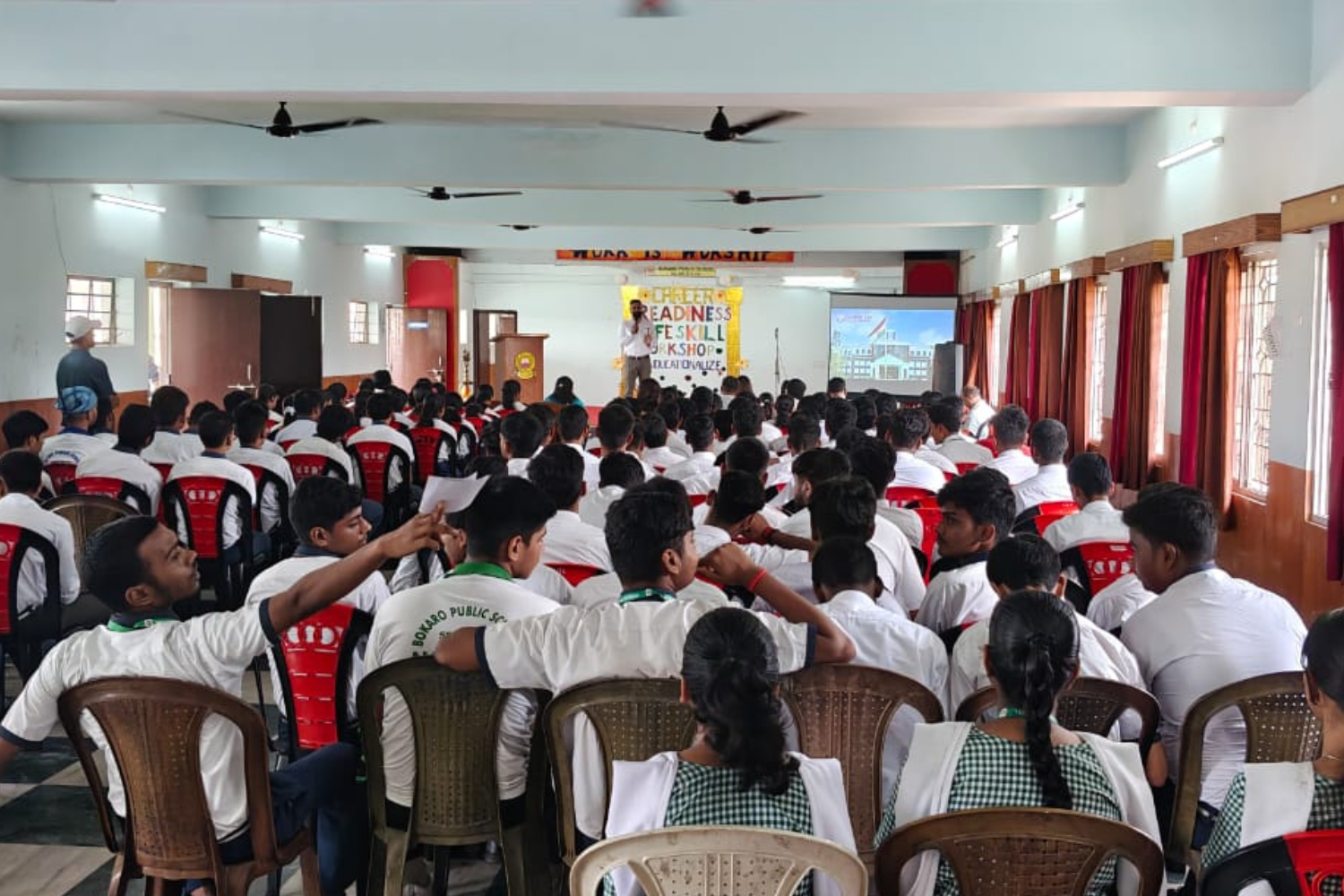 Sparking Possibilities: Career Fair at Bright Higher Senior Secondary School, Indore